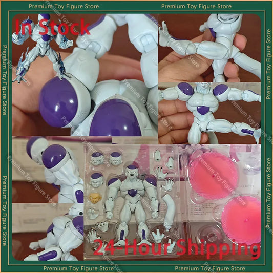 In Stock DB Factory Ko Shf Full Power Frieza Action Figures Mode Dragon Ball Zl Anime Figures Collectible Model Toys Gifts
