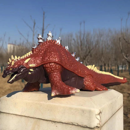 2022 New Anime Ultraman Monster Godzilla large Giga Khimaira Soft Glue DX King Galactron Action Figure Toy  Gifts