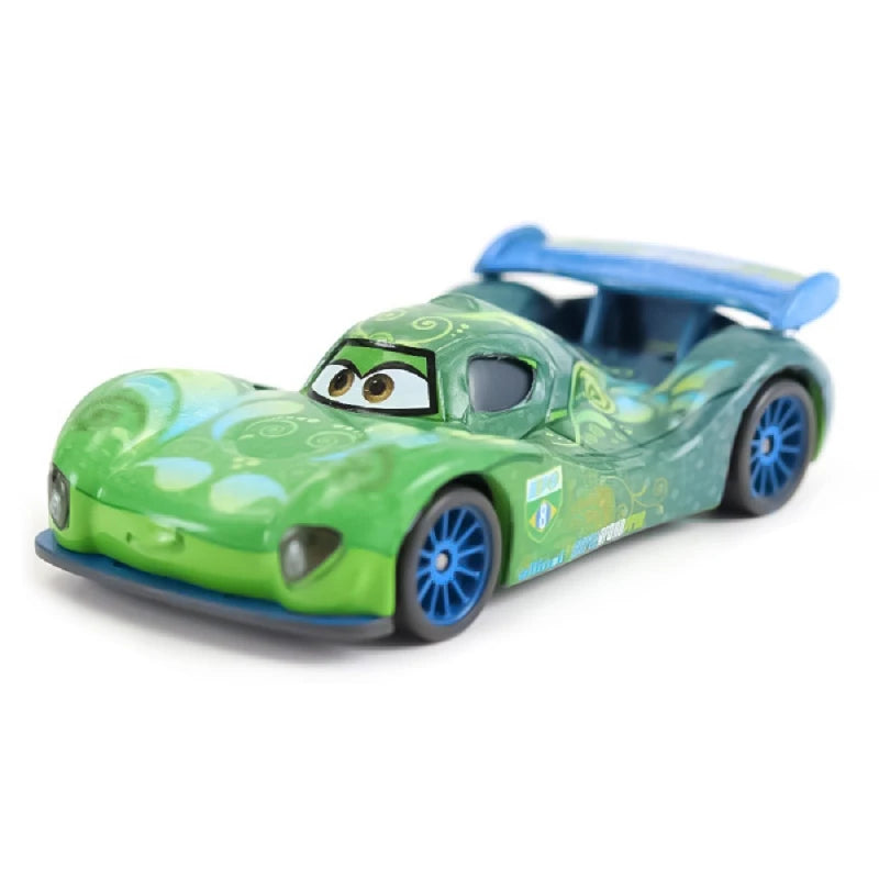 Pixar Cars 3 Lightning McQueen Jackson Storm Anime Cartoon Characters Alloy Diecast Model Toy Cars Fire Engine Children's Gifts