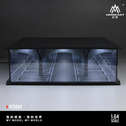 More Art 1:64 Underground 04 Parking Garage Lighting Diorama, Light Version Diorama for Display&Collection&Gift