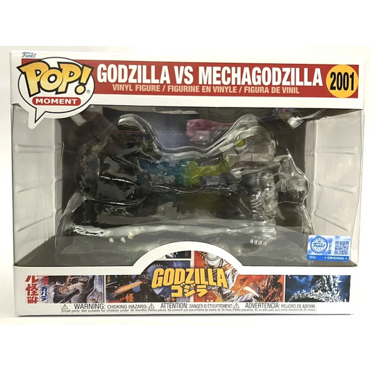 Funko POP! Original Godzilla Vs. Mechagodzilla #2001 Vinyl Figure Collectible Toy Desk Decor Perfect Gift for Fans Boys Girls