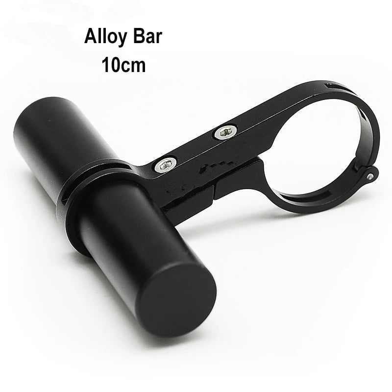 10/20/30cm Bicycle Handlebar Extended Bracket Aluminum MTB Bike Front Light Expansion Bracket Road Cycling Extender Rack Parts