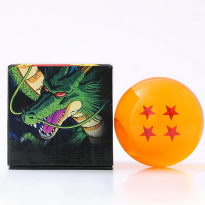 Dragon Ball 7.6CM Z Big Size 1&2&3&4&5&6&7 Star Crystal Balls Z Action Figures Toys For Chlidren New In Box