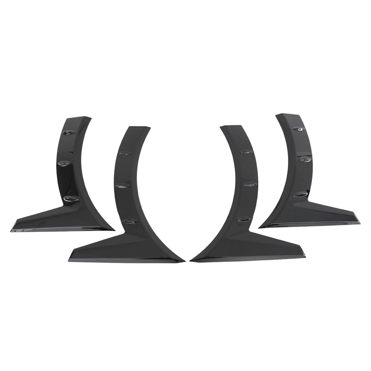 For Toyota GR Supra A90 A91 2020-2025 Car Wheel Eyebrow Arch Glossy Black Carbon Fiber Painted Car Accessories Body Kit Plastic
