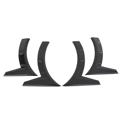 For Toyota GR Supra A90 A91 2020-2025 Car Wheel Eyebrow Arch Glossy Black Carbon Fiber Painted Car Accessories Body Kit Plastic