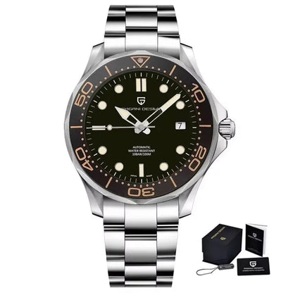 2025 New PAGANI DESIGN 007 Men's Watches Luxury Automatic Watch For Man Mechanical Wristwatches NH35 Men Gift AR Sapphire Mirror