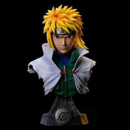 Naruto Action Figure Each Character Bust Portraits Sasuke Kakashi Itachi Model Statue Toys Desktop Ornament Decoration