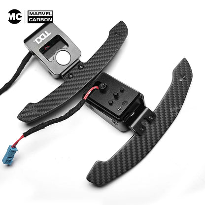 For BMW 1-4 series f20 f21 f30 f22 f80 g20 g30 g80 m3 m5 x3 x5 Magnetic Carbon Fiber Steering Wheel Paddle Shifter Extensions