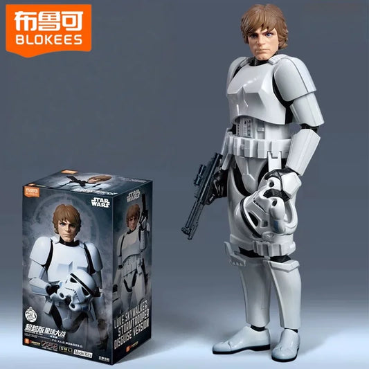 Hot Sale Blokees Star Wars Champion Class Darth Vader Imperial Stormtrooper Model Sci-Fi Character Toy Desktop Collectible Gift