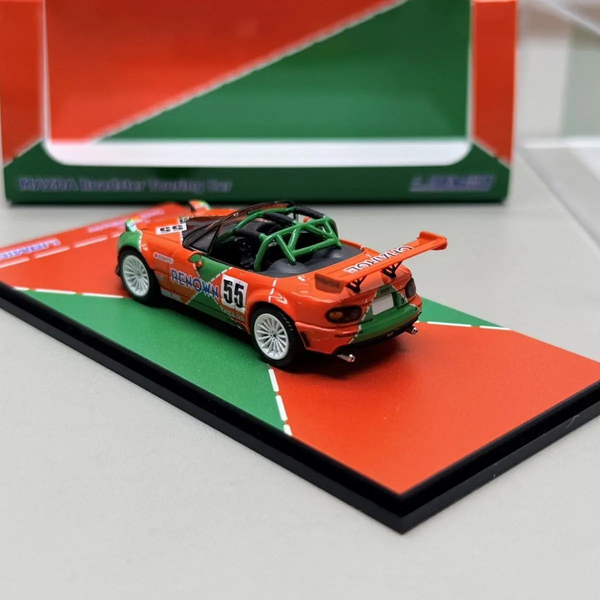 LM 1/64 MX5 Roadster Touring Car Alloy Racing Car Diecasts & Toy Vehicles Car Model Miniature Scale Model Car For Children
