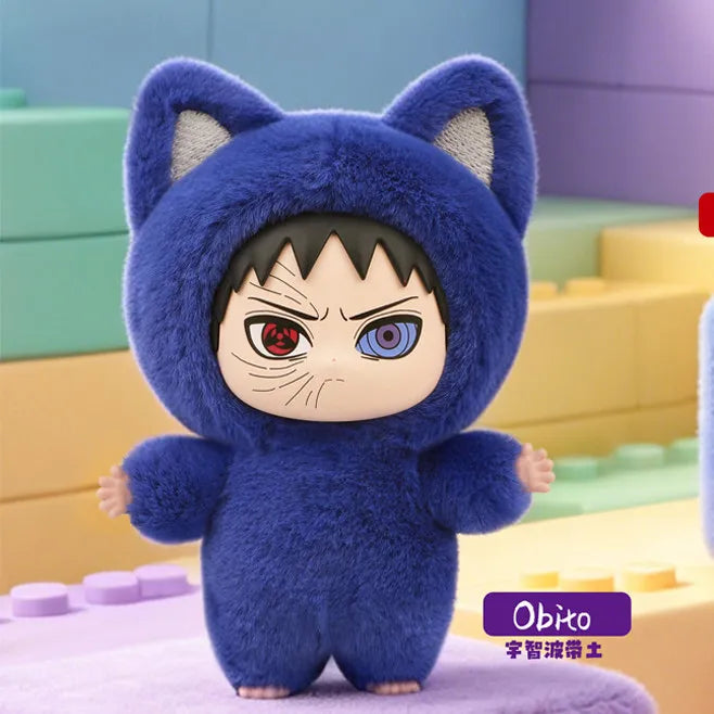 2026 New Presale Eaki Naruto Kittenland Series Blind Box Collectible Anime Figure Trendy Toys Peripheral Pendant Ornament Gifts
