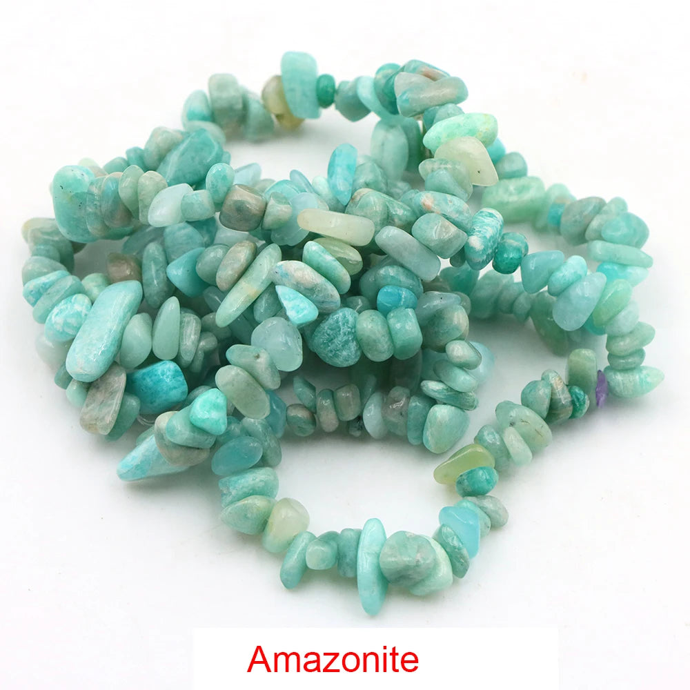 5-8mm Natural Irregular Lilac Lepidolite Stone Beads Gravel Chips Loose Spacer Beads for Jewelry Making DIY Bracelet Necklace