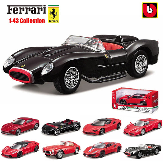 Bburago 1:43 Multiple styles Ferrari Testa  Purosangue MONZA SP2 ROMA 250 Rossa 458 488 GTB F40 ENZO Toy Die cast car model