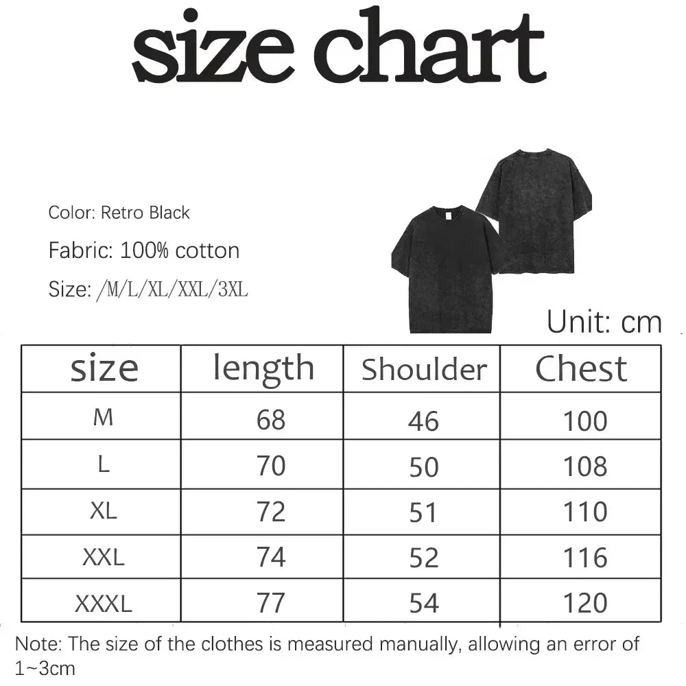 Dragon Ball Vintage Wash Graphic T Shirt Men Anime Print Women Short Sleeve Tee New Summer Casual Tops Streetwear Harajuku Y2k
