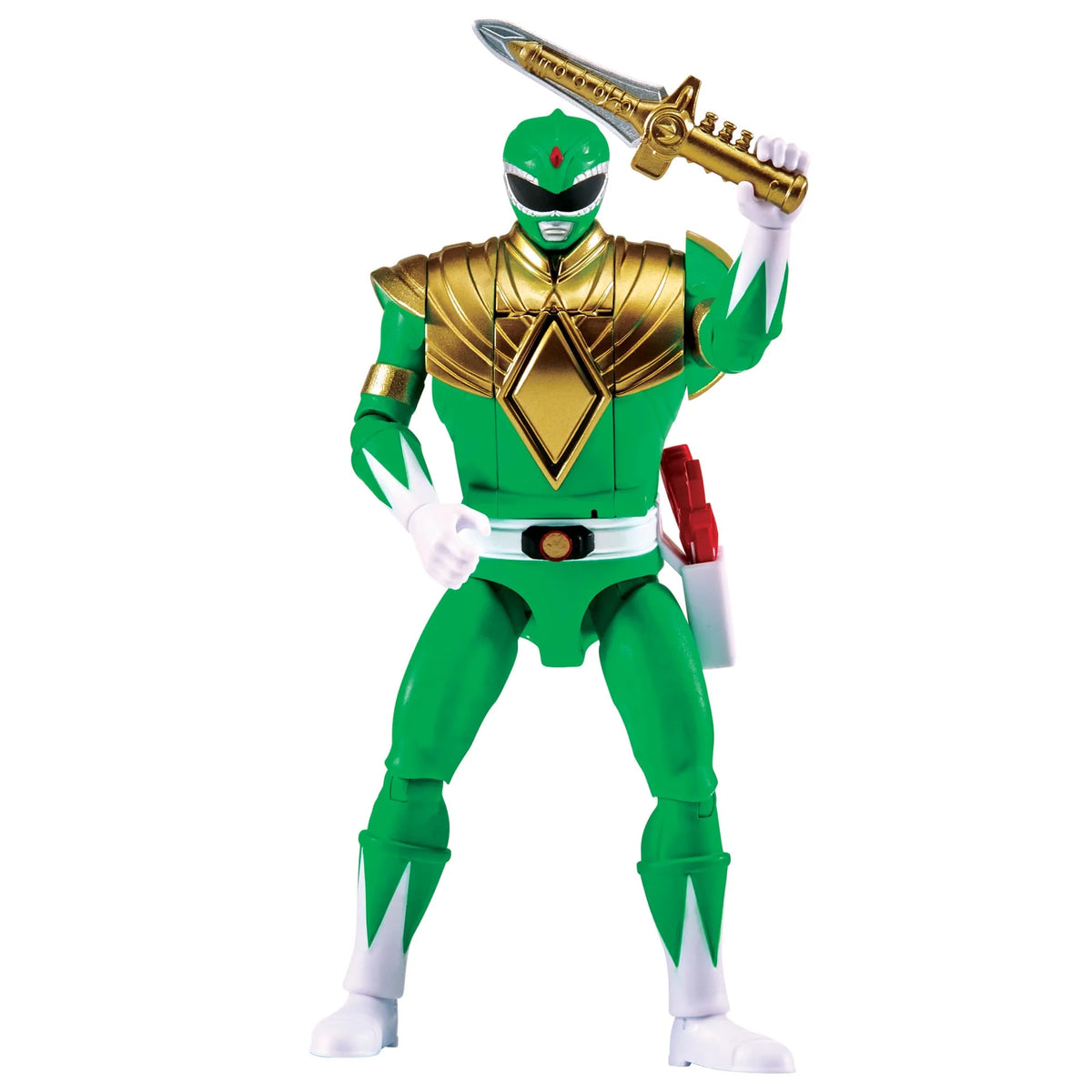 Anime Mighty Morphin Power Rangers Red Ranger Action Figure Green Ranger Model Doll Toy Collect Ornaments Kids Gifts