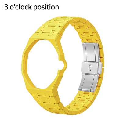 Bioceramic Bracelet Royal Pop Strap for swatch ,ceramic belt case,40mm Sport Wristband adapter