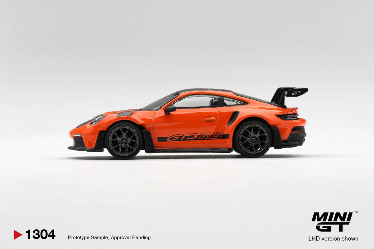 MINIGT 1/64 Porsche 911 (992) GT3 RS Weissach Package MGT01304-CH Cars Alloy Diecast Metal Model Kids Toys Boys