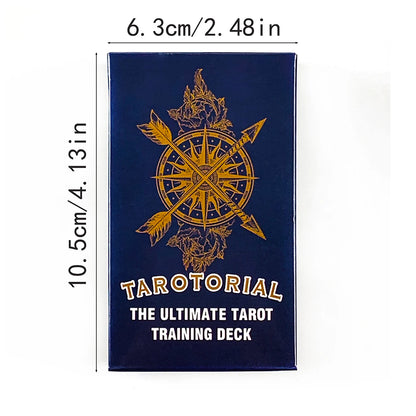 New Tarot Deck The Ultimate Tarot Training Deck Fate Divination Card Games Party Board Game，Holiday Games Camping Game