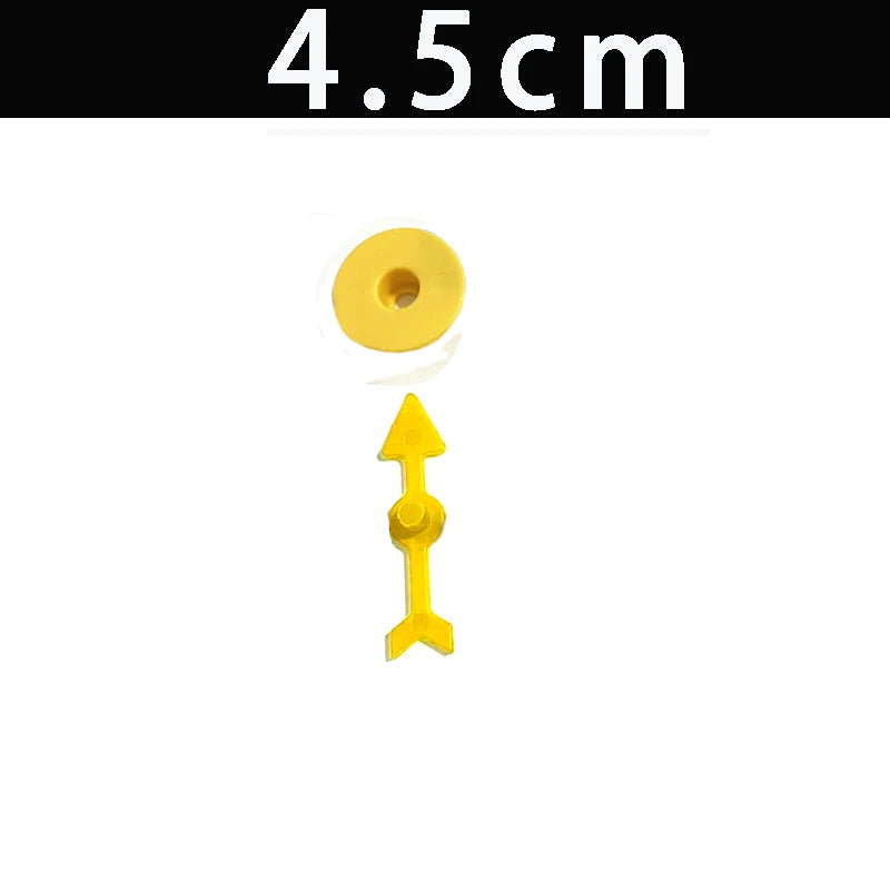 6PCS10CM 4.5cm 7.5cm 4inch Arrow Disc-Spinning Plastic Pawn/Chess For Board Game And Card Game Accessories