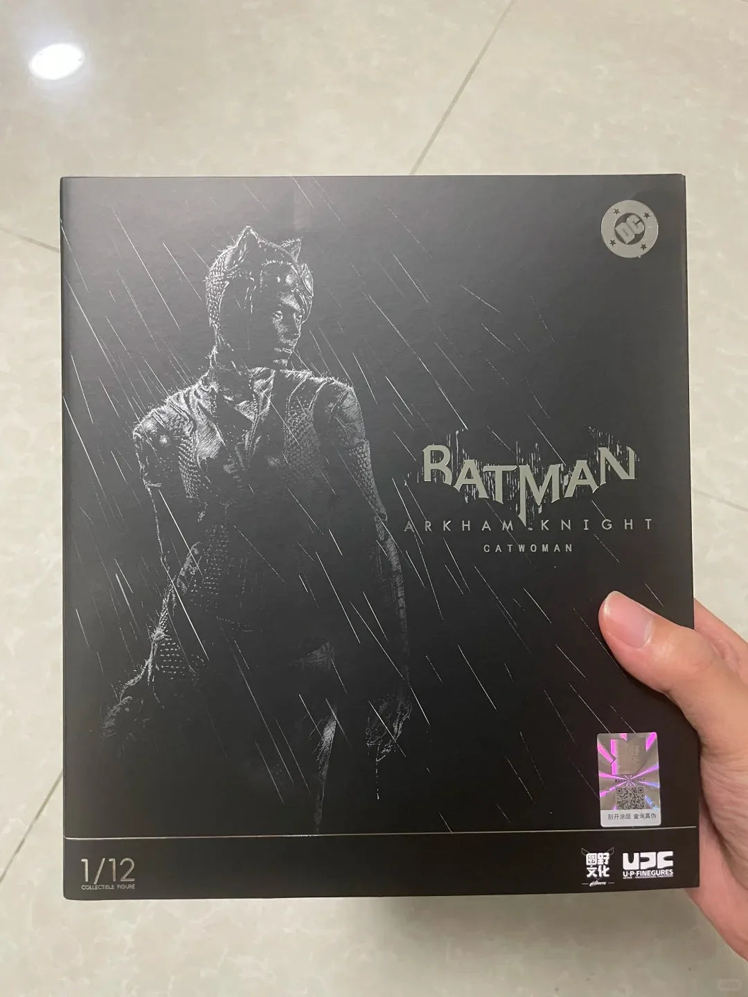 Original 1/12 LPZZ U-P-Finegures Catwoman Batman Arkham Knight Action Figures Model Collectible Model Toy Gift