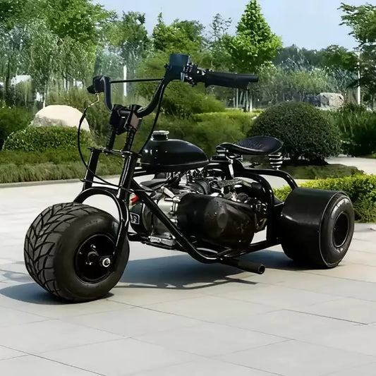 Three-Wheeled Karting Adult-Child Drift Racing Drift-Off Gas-Powered Three-Wheeler Karting Fuel Beach Buggy
