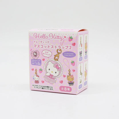 Sanrio Hello Kitty Trading Mascot Strap Vol.2 Mystery Blind Box Gifts Toy Model Anime Figures Collect Ornaments