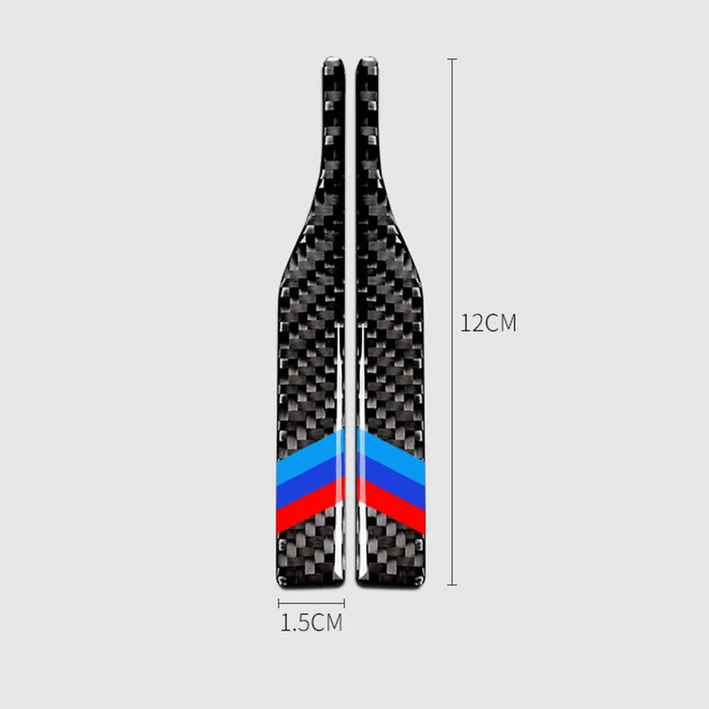 2Pcs Universal Car Rearview Mirror Anti-Collision Anti-Scratch Reflective Strips Auto Decor Protective Stickers Car Accessories
