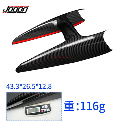 Carbon Fiber Car Interior Center Console Gear Shift Panel Cover Sticker Trim Accessories For Toyota GR Corolla 2023 2024 2025