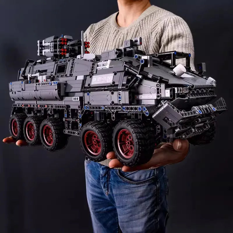 Urban SWAT Armored Vehicle Building Blocks Military Tank Police Car Construction Set Boys DIY Toys Christmas Birthday Gift