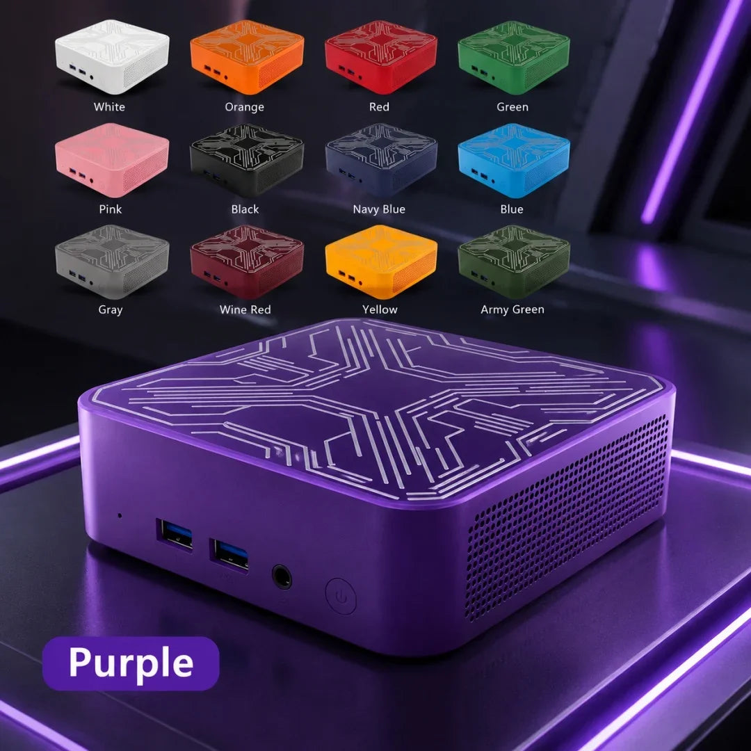 2026 Mini PC Core i9 10980HK Windows 11 Computer 16GB RAM 1TB M.2 SSD Portable Gaming Computer 60Hz 4K HD Mini Desktop PC Gamer