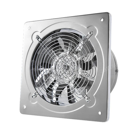 6''7''8'' Stainless Steel Kitchen Ventilator Exhaust Fume Household Exhaust Fan Exhaust Fan Wall Ventilator