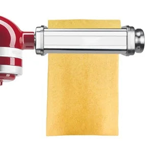 Free Shipping KitchenAid KSMPRA Stand Mixer Attachment Pasta Roller & Cutter, Stainless Steel