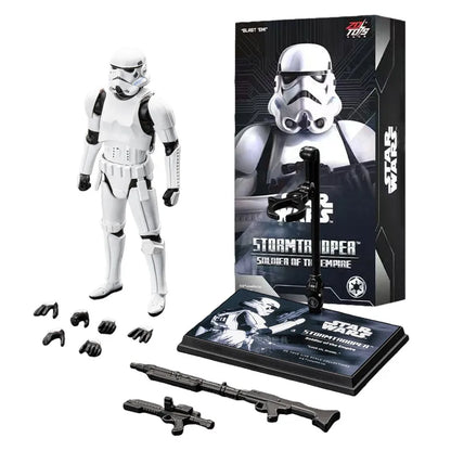 Movie Star Wars: The Mandalorian & Grogu Figure 1:10 Darth Vader Luke Skywalker Stormtrooper Grogu Mandalorians Action Figures