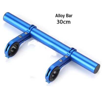 10/20/30cm Bicycle Handlebar Extended Bracket Aluminum MTB Bike Front Light Expansion Bracket Road Cycling Extender Rack Parts