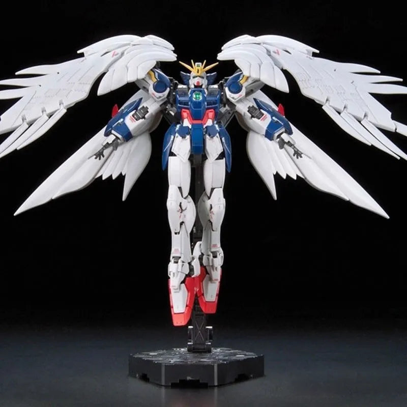 Hg 1/144 Wing Zero Xxxg-00w0 Assembly Model Kit Collection Figure Animation Peripheral Toy Ornament Desktop Decorations Gift