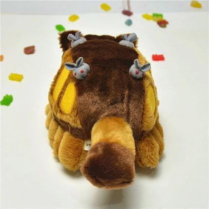 Hot 30-40cm Animation Bus Totoro Anime Peripheral Doll Soft Plush Animal Toys Stuffed Totoro Bus Kids Xmas Birthday Gift
