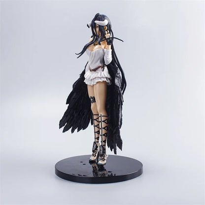 21cm Albedo Action Figures Black Wings Protector PVC Collectible Figure Undead Girl Home Decoration Model Toys For Kid Gift