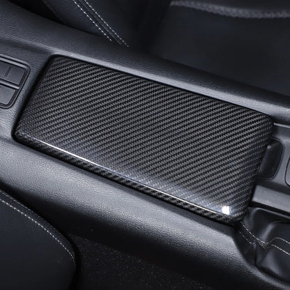 For Mazda MX-5 ND Fiat 124/Abart 124 2016+ Real Carbon Fiber Center Console Armrest Box Cover Trim Interior Car Accessories