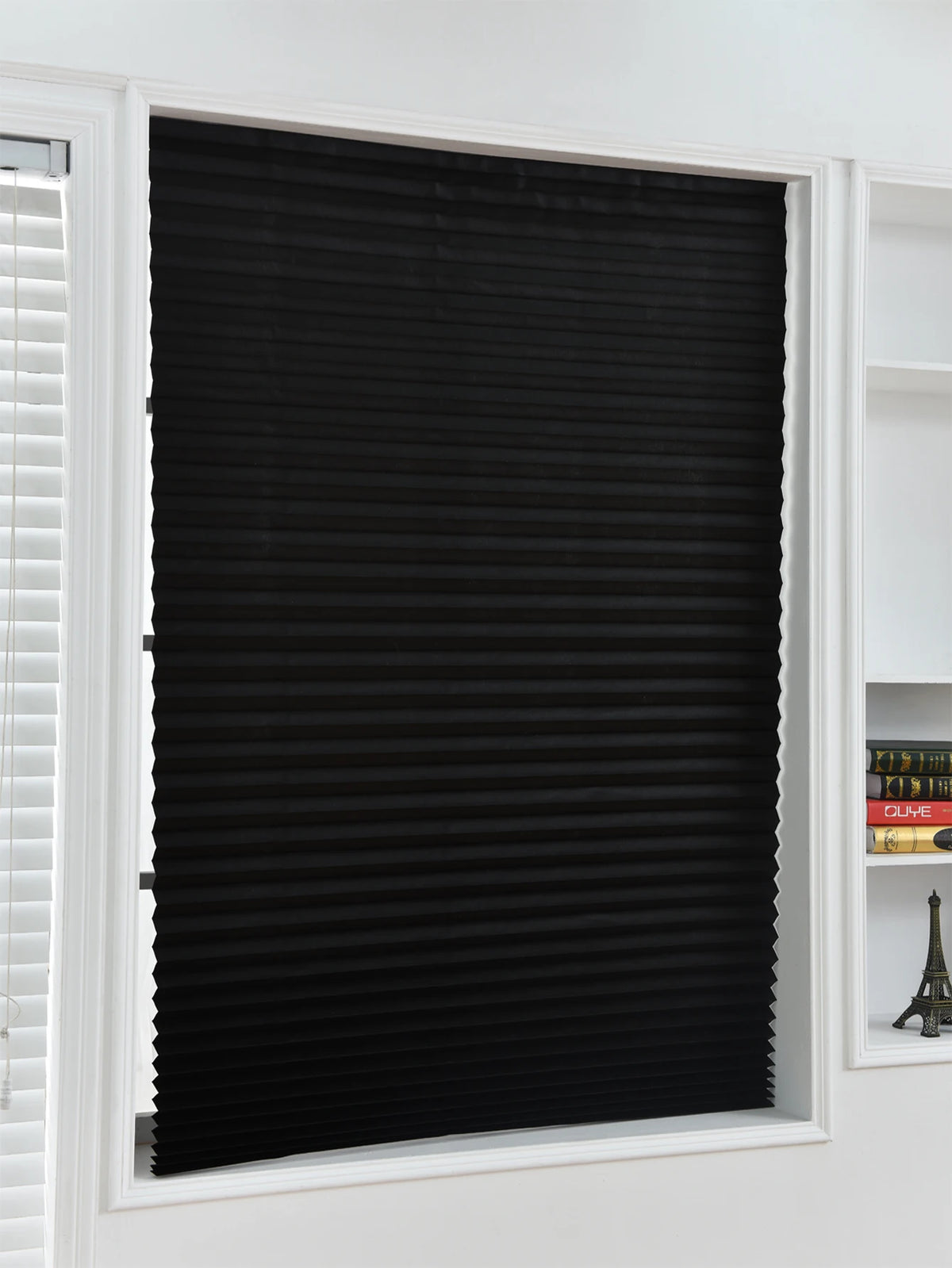 Cheap Adhesive Window Pleated Zebra Blinds And Shades Blind Roller Blackout Curtain For Bedroom Living Room Balcony