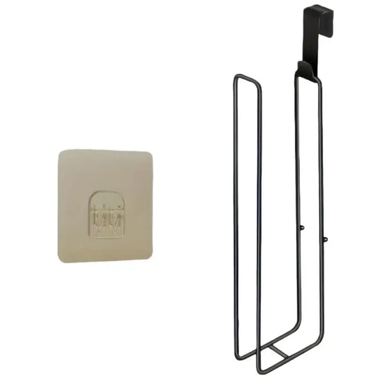 Iron Paper Towel Storage Rack Roll Holder Toilet Paper Towel Rack Wall Mounted Toilet Paper Storage Rack