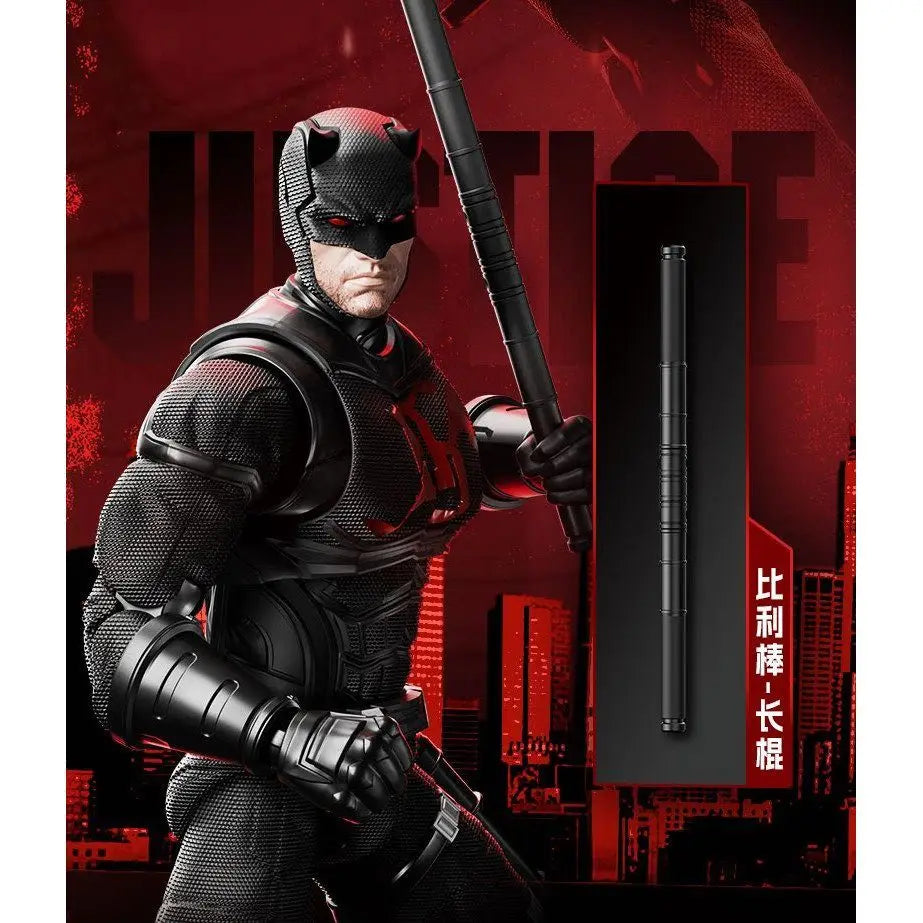 BLOKEES New Marvel Building Blocks Man Beyond Edition Daredevil Theater Assembled Model Figurines Toy Collection Gifts