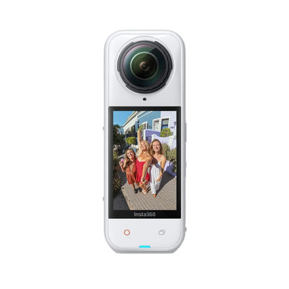 Insta360 X5 Action Camera Waterproof 8K 30fps Replaceable Lenses Triple AI Chip Superior Low Light 185 Mins Run Life