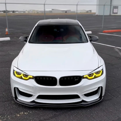 For 2018-2020 BMW M3 M4 F80 F32 F36 F33 F82 Adaptive Led Headlight CSL Blue Red Yellow Angel Eyes DRL 63117493229 63117493230