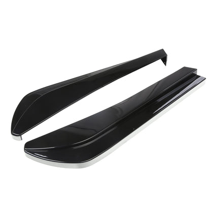 Universal Rear Bumper Splitter Diffuser Spoiler Kit Canard Diffuser Protector Car Exterior Decorations Body Styling Accessories