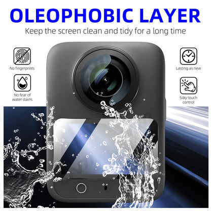 Tempered Glass Screen Protector, HD Anti-Scratch Protective Film for DJI Osmo 360 Camera Display