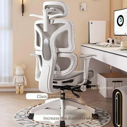 UVR Office Chair Ergonomic Design Armchair Recliner Chair Sedentary Comfort Breathable Mesh Staff Chair Game Athletics Chair