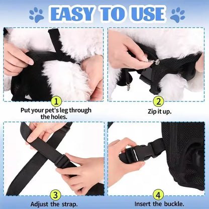 Breathable Mesh Pet Carrier Backpack Hands-Free Front Dog Cat Carrier for Outdoor Travel Hiking Small Puppy Kitten Hot Selling I