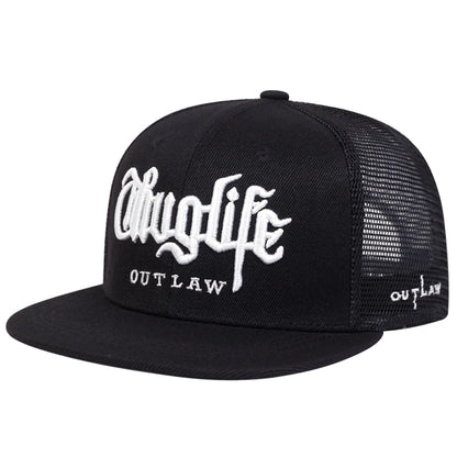 2025 Fashion Fastball CAP Thuglife Embroidery Hiphop Baseball Cap Snapback Hat Adult Outdoor Casual Sun Casual Bone Dropshipping