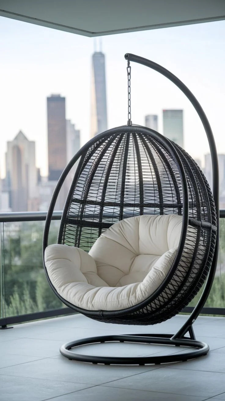 Home Basket Chair Spot Outdoor Modern Garden Furniture Lazy Sofa Rattan Basket Egg Leisure Swing Chair