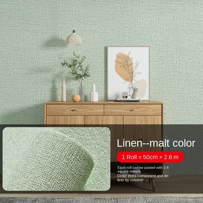 10m Self Adhesive 3D Wall Panel Wallpaper Foam Soundproof Waterproof 3D Wall Sticker New Design Bedroom Wallpaper Thickening